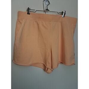 Journey Collection High Rise Shorts Womens Size XXL Peach Color